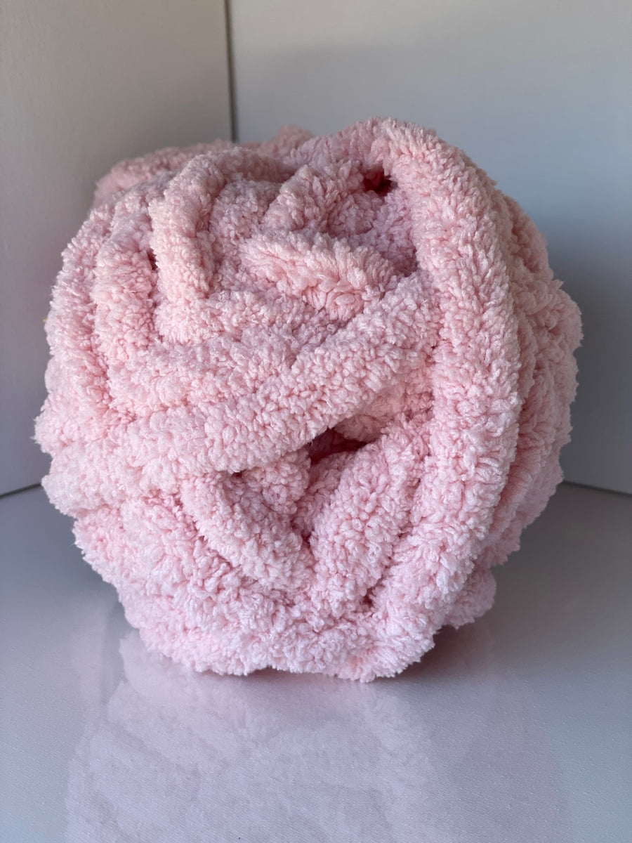 Light Pink Chunky Knit Yarn – Makers Craft & Paint Nite Kits